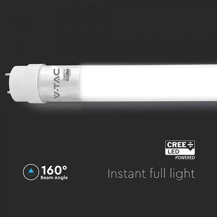 Lâmpada Tubo LED T8 Nanoplástico 9W 6500K Chip CREE 600mm V-TAC 4