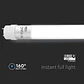 Lâmpada Tubo LED T8 Nanoplástico 9W 6500K Chip CREE 600mm V-TAC - Thumbnail 4