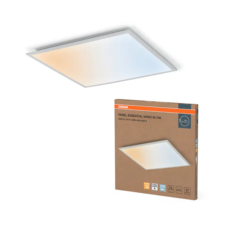 Painel Essential 600x600mm 40W CCT Ledvance 5