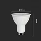 Lâmpada LED 6W Chip Samsung 3000K GU10 38° DIM V-TAC - Thumbnail 5