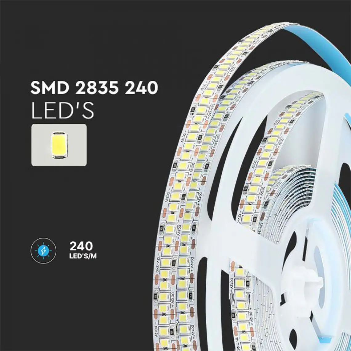 Fita LED 240 20W 4500K Hight Lumen IP20 V-TAC 3