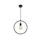 Pendente Matt Black, Light with Black Canopy E27 V-TAC - Thumbnail 1