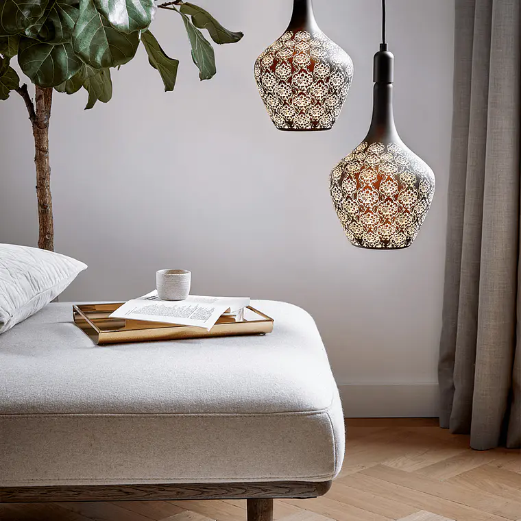 Lâmpada Versailles Noir Baroque LED 5W E27 1800K Calex 2
