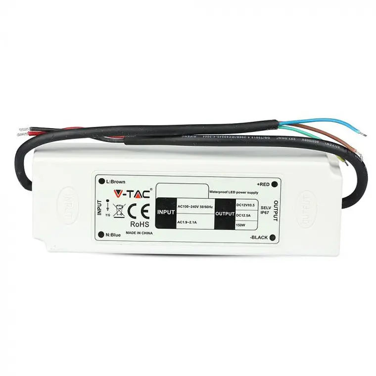 Driver LED Plastic 100W 12V IP67,5 YRS WTY V-TAC 2