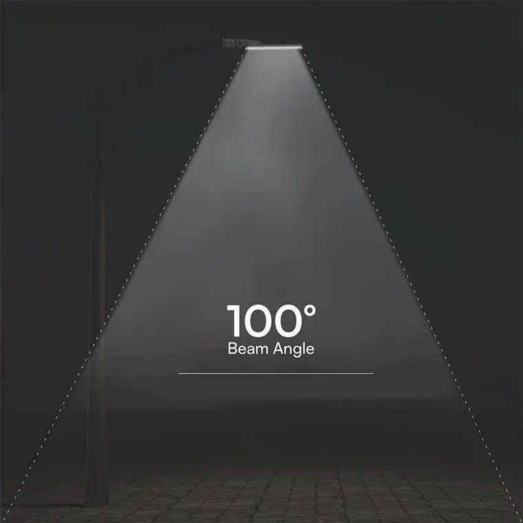 Luminária de Iluminação Pública 100W LED Chip Samsung 4000K V-TAC 4