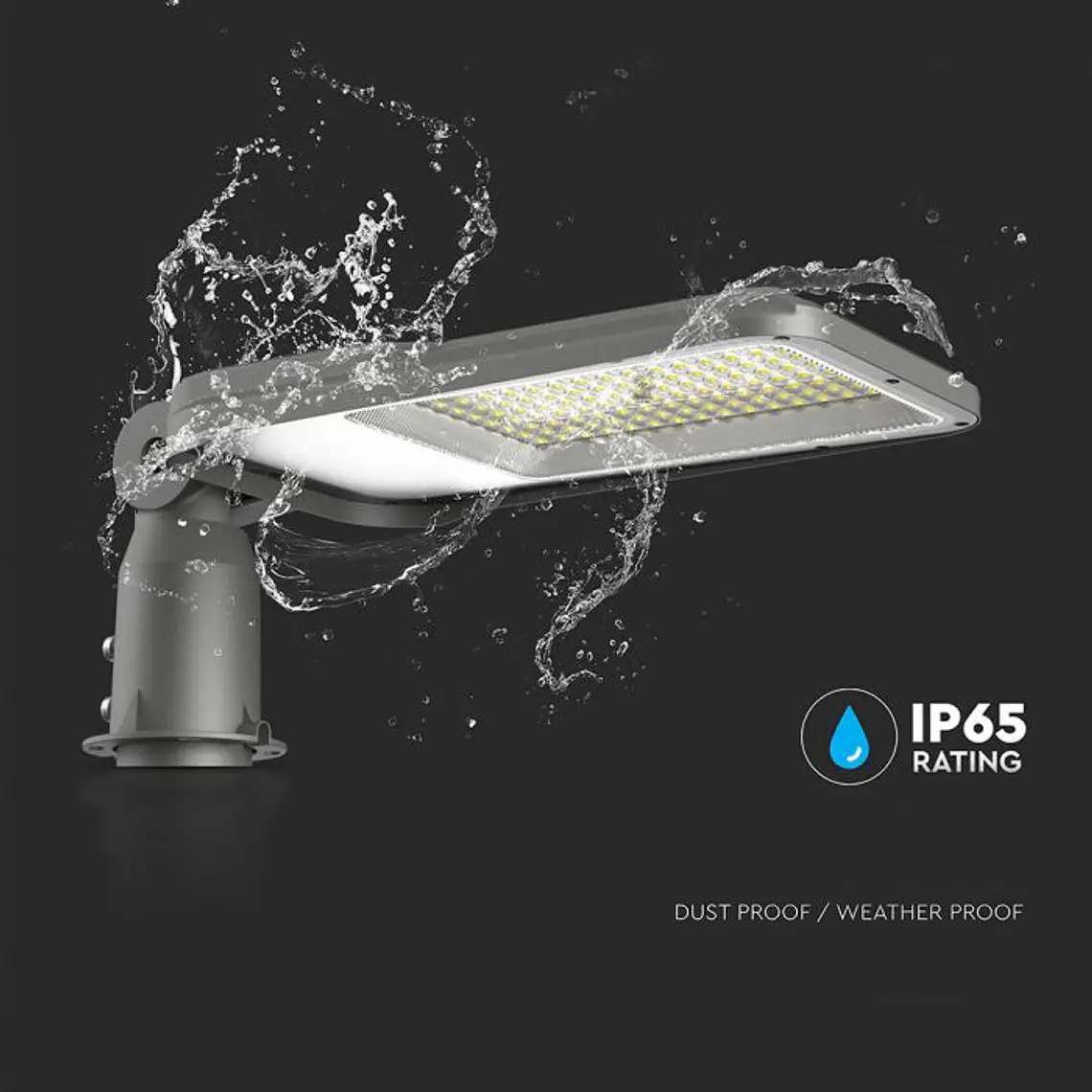 Luminária de Iluminação Pública 100W LED Chip Samsung 4000K V-TAC 5