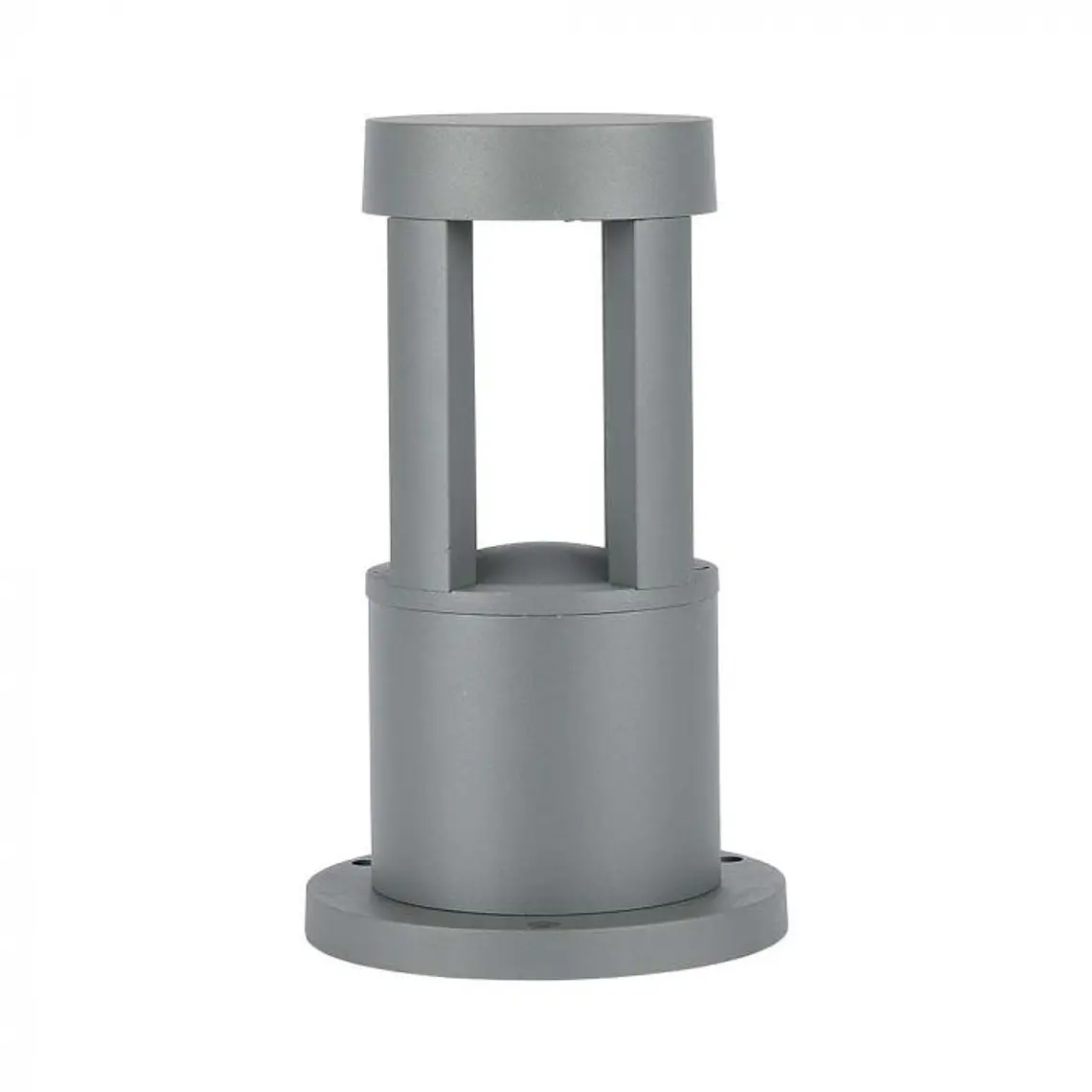 Baliza c/lâmpada LED 250mm 10W cinza V-TAC 1