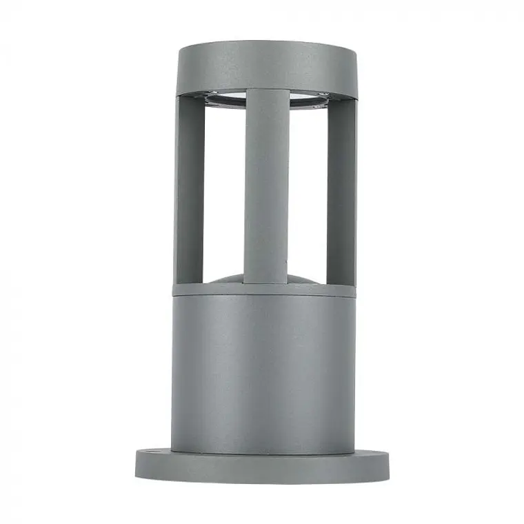 Baliza c/lâmpada LED 250mm 10W cinza V-TAC 2