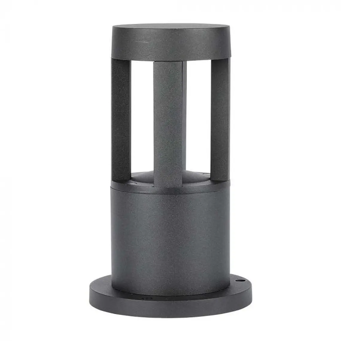 Baliza c/lâmpada LED 250mm 10W 3000K preta V-TAC 1