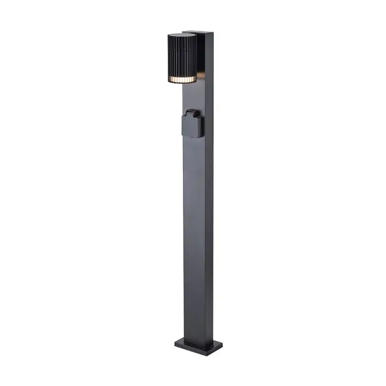 Baliza c/lâmpada e tomada GU10 0.8M IP44 V-TAC 1