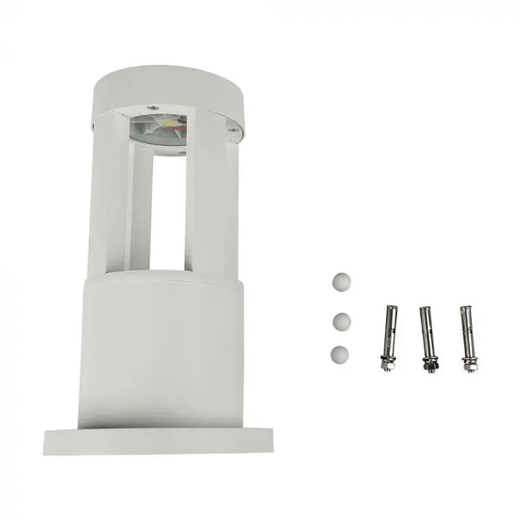 Baliza c/lâmpada LED 250mm 10W branco V-TAC 7