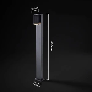 Baliza c/lâmpada GU10 0.8M IP44 V-TAC
