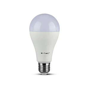 Lâmpada LED Plastic Chip Samsung 15W A65 E27 V-TAC