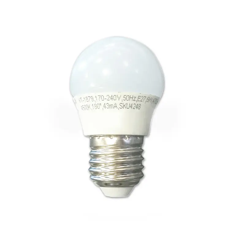 Lâmpada LED 6W 2700K E27 G45 V-TAC 1
