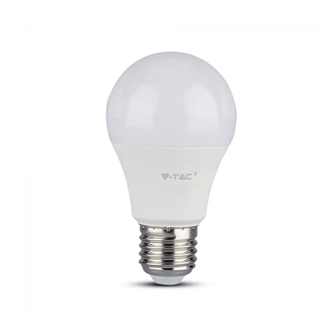 Lâmpada LED Plastic 11W A60 3000K E27 V-TAC 1