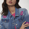 "Denim Jacket "Petunia"