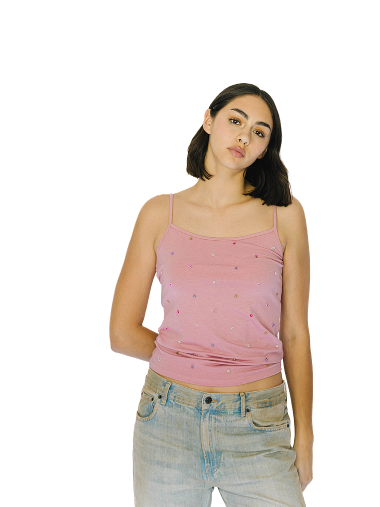Top Rosado 