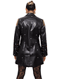 Faux leather coat 