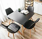 Comedor Cuadrado Melamina 4 Sillas Tulip – Mesa 80x80cm - Miniatura 6