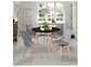 Comedor Redondo Melamina 4 Sillas Tulip – Mesa 80cm - Miniatura 4