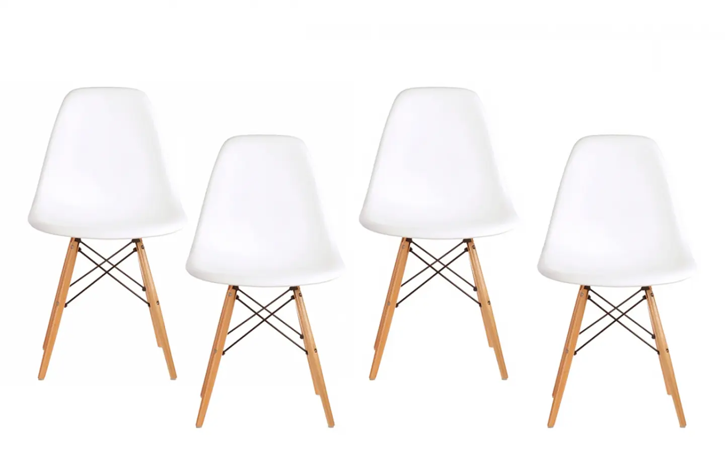 Pack Sillas Eames x4 3