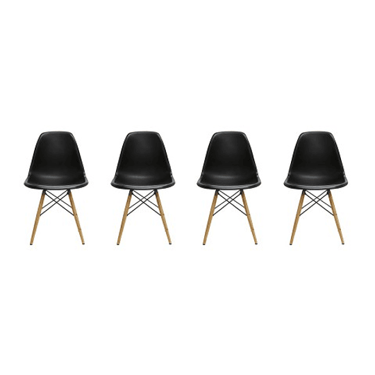 Pack Sillas Eames x4