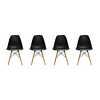 Pack Sillas Eames x4