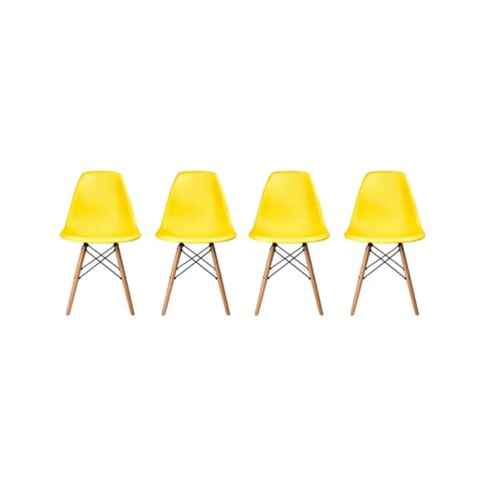 Pack Sillas Eames x4 6