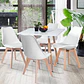 Comedor Cuadrado Melamina 4 Sillas Tulip – Mesa 80x80cm - Miniatura 5
