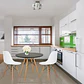 Mesa MDF Redonda +2 Sillas Eames – Comedor 80cm - Miniatura 9