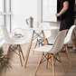 Comedor Redondo Melamina 4 Sillas Eames – Mesa 80cm - Miniatura 4
