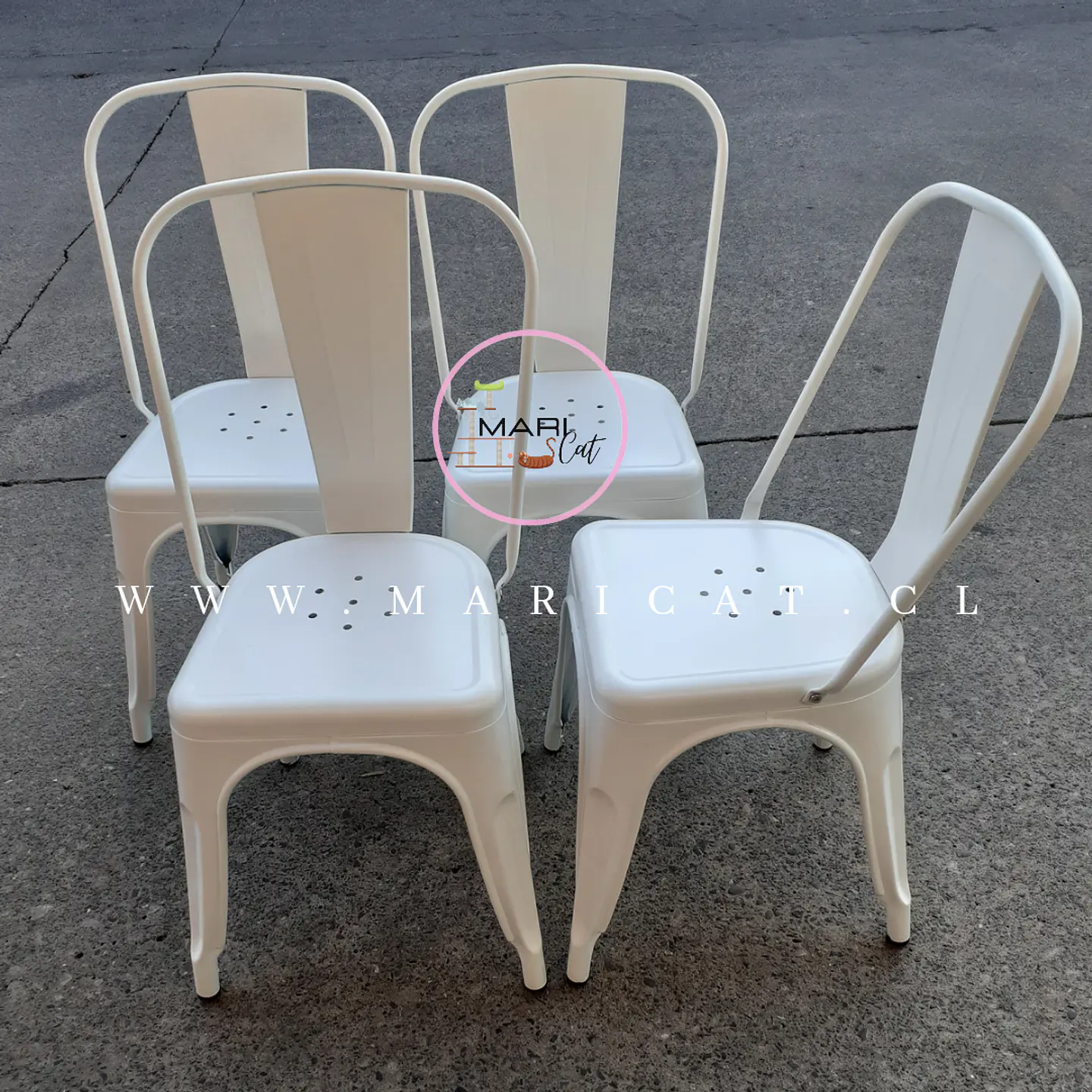 Sillas Tolix Apilable 4