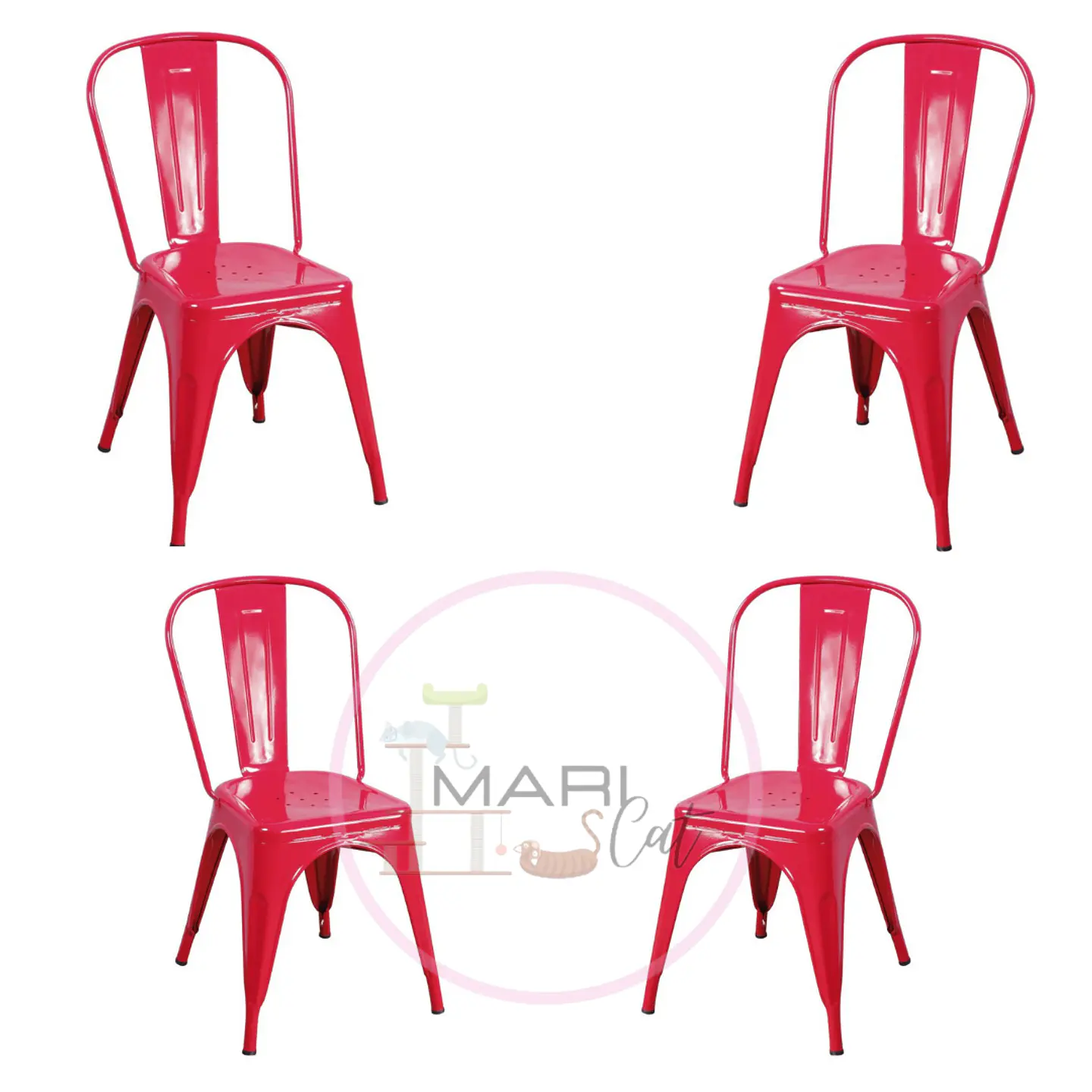Sillas Tolix Apilable 6