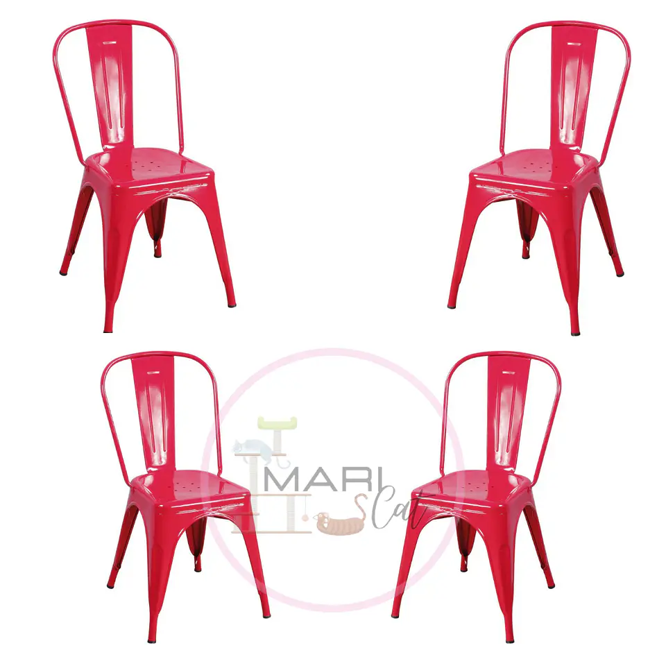 Sillas Tolix Apilable 6