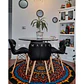Comedor Redondo Melamina 4 Sillas Mariposa – Mesa 100cm - Miniatura 3