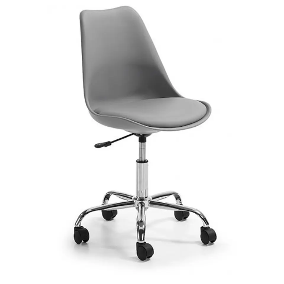 Silla Tulip Escritorio con cojin- oficina manicurista recepcion 6