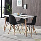 Mesa Rectangular Eames MDF + 4 Sillas Eames –comedor - Miniatura 7