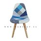 Silla Tulip Patchwork Polipropileno Multicolor - Miniatura 3