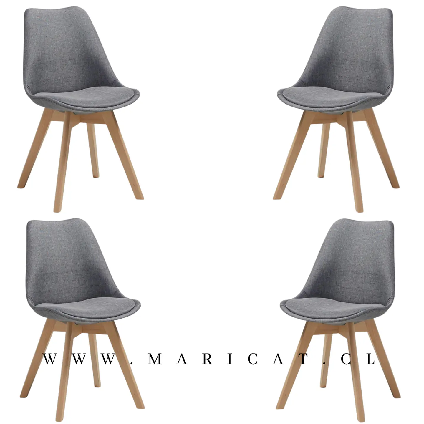 Silla Tulip Lino Lino 3