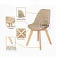 Silla Tulip Lino Lino - Miniatura 5