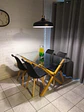 Comedor Rectangular Vidrio 4 Sillas Eames – Mesa 130cm - Miniatura 8