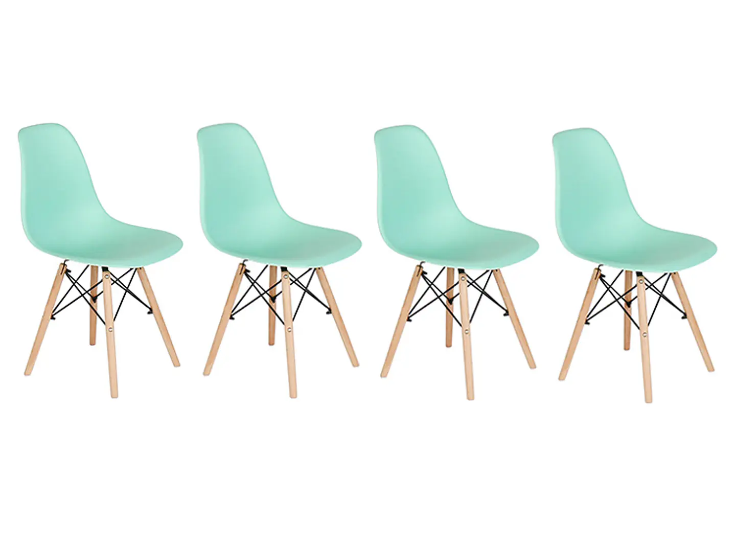 Pack Sillas Eames x4 5