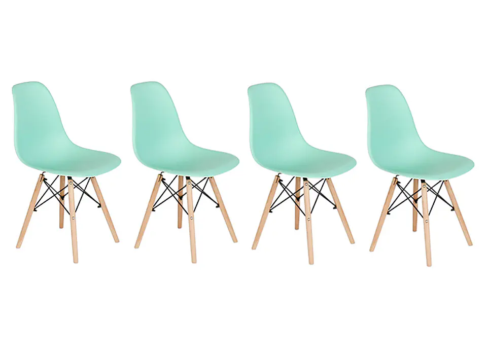 Pack Sillas Eames x4 5