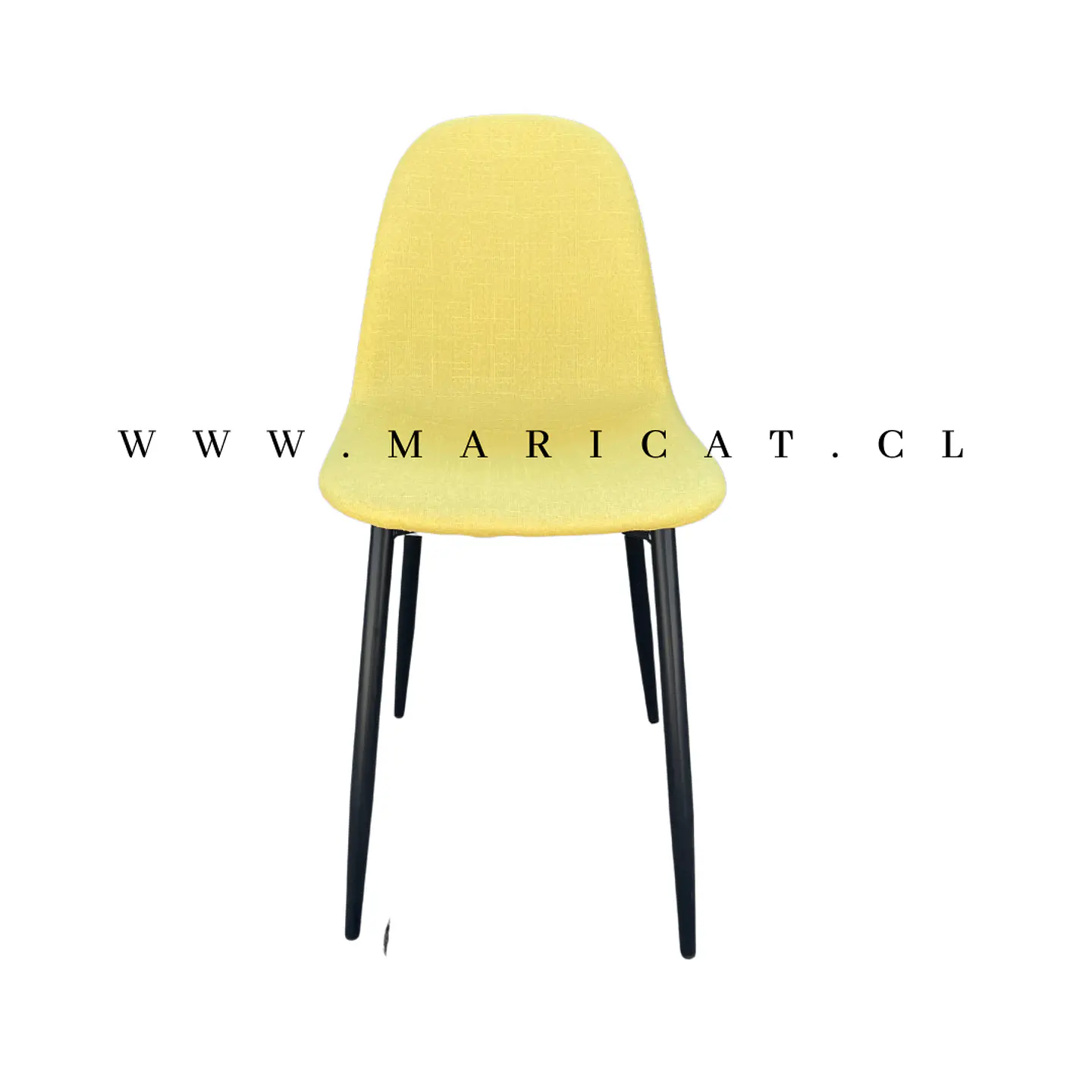 Silla Spoon Lino Black 5