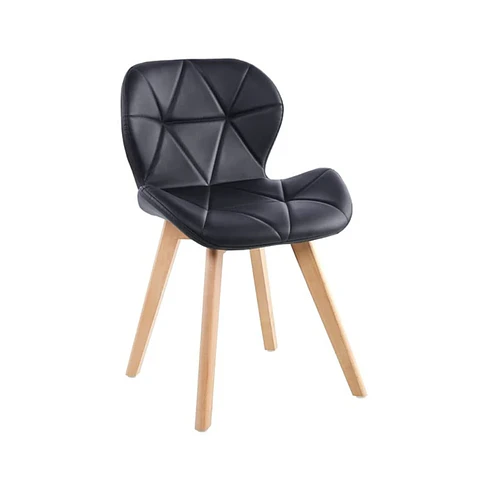 Comedor Rectangular Vidrio 4 Sillas Tulip – Mesa 100cm