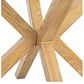Mesa redonda Vidrio Madrid Warwick 120cm metal wood - Comedor restaurante - Miniatura 3