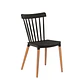 Silla Windsor de Polipropileno y Patas de Madera - Miniatura 6