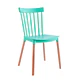 Silla Windsor de Polipropileno y Patas de Madera - Miniatura 7