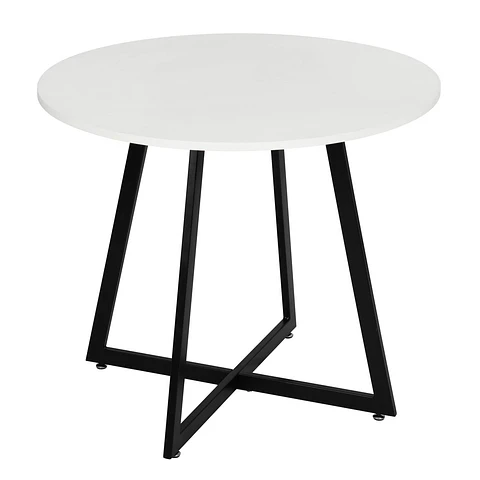 Mesa Gold Redonda Patas Negra 