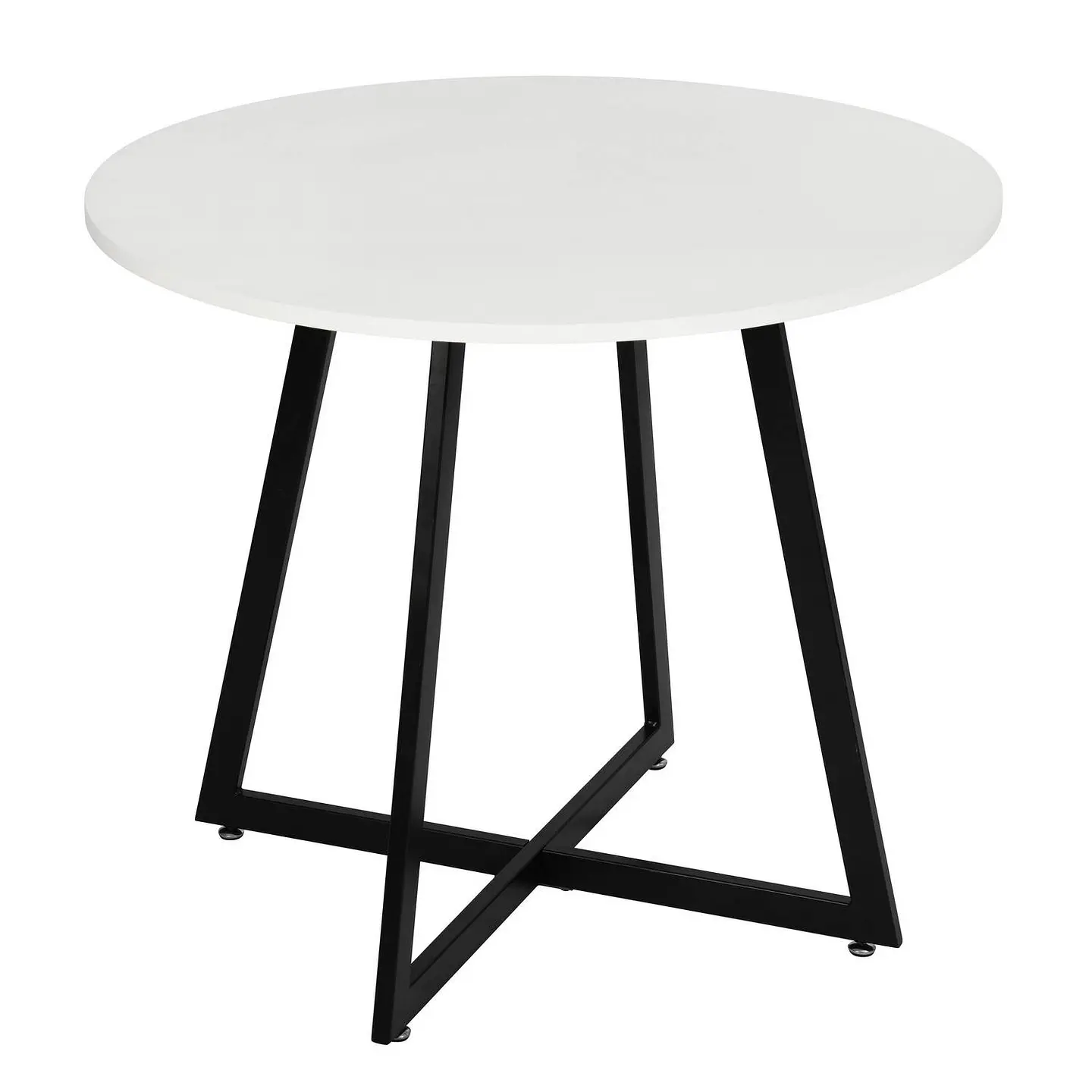 Mesa Gold Redonda Patas Negra  2